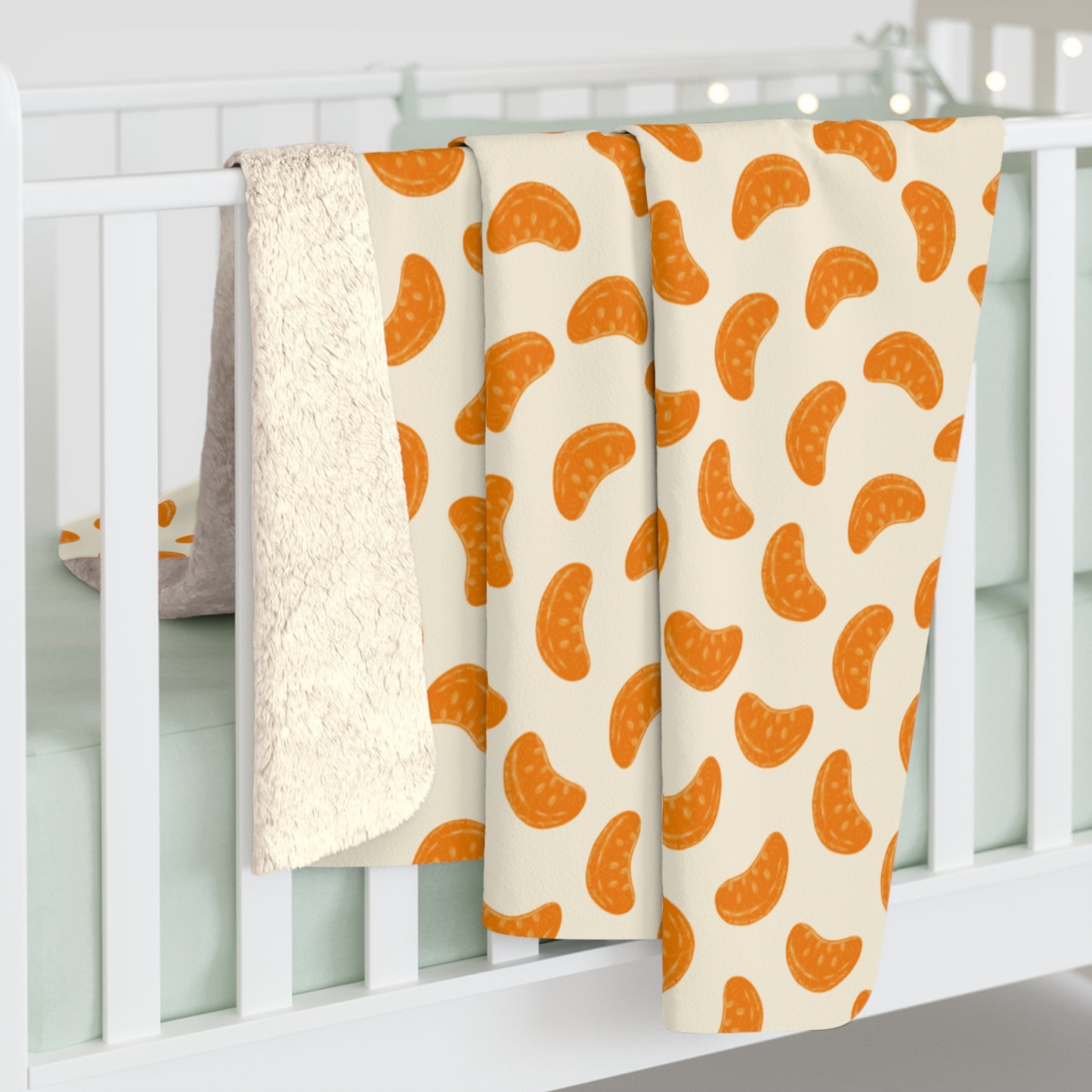 Orange Slices Cozy Fleece Blanket