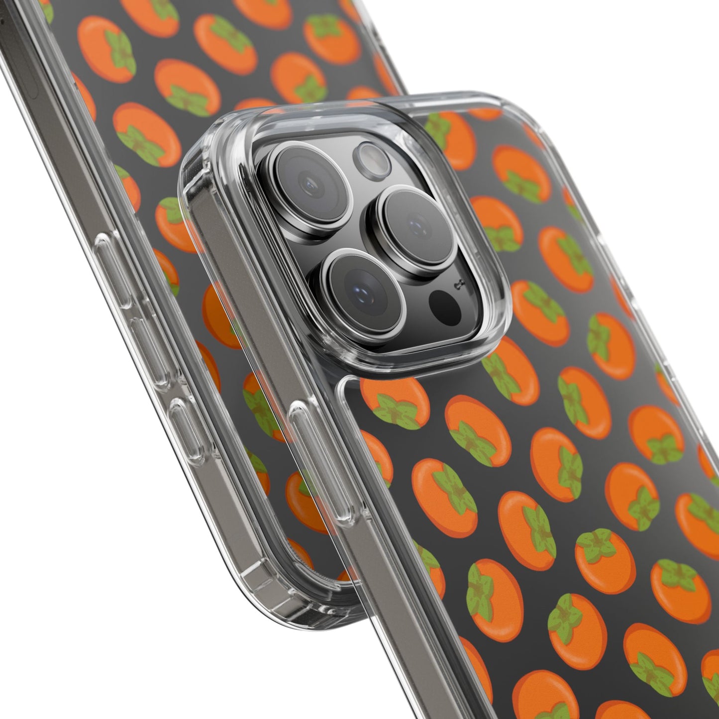 Persimmon Clear Phone Case
