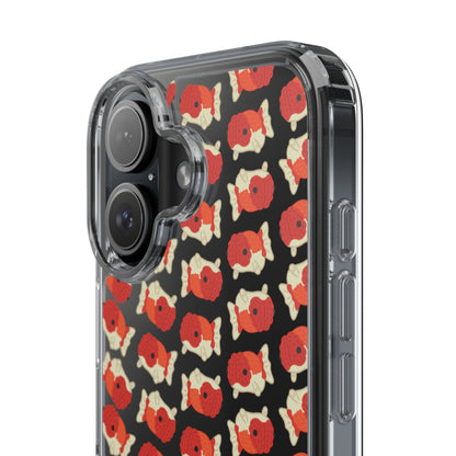 Chubby Goldfish Clear Phone Case