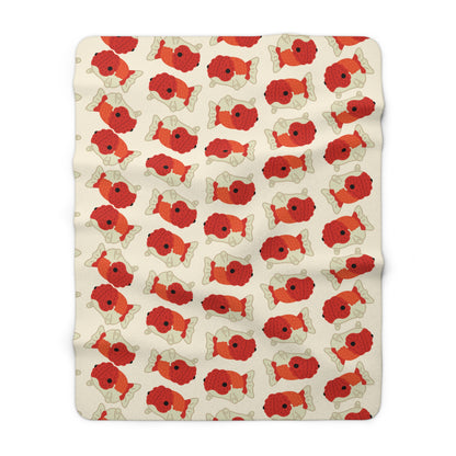 Chubby Goldfish Cozy Fleece Blanket