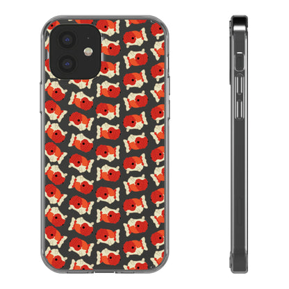 Chubby Goldfish Clear Phone Case