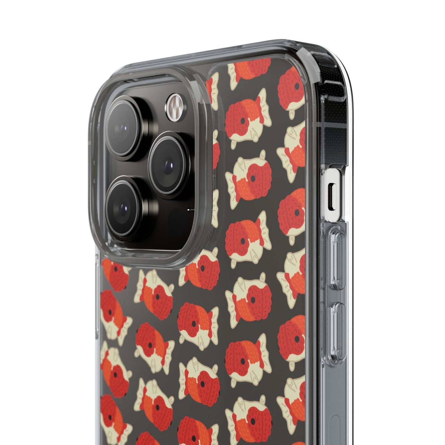 Chubby Goldfish Clear Phone Case