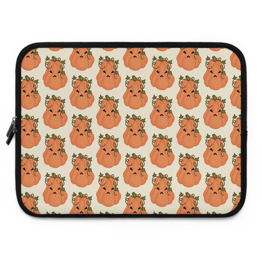 Angry Pumpkin Laptop Sleeve