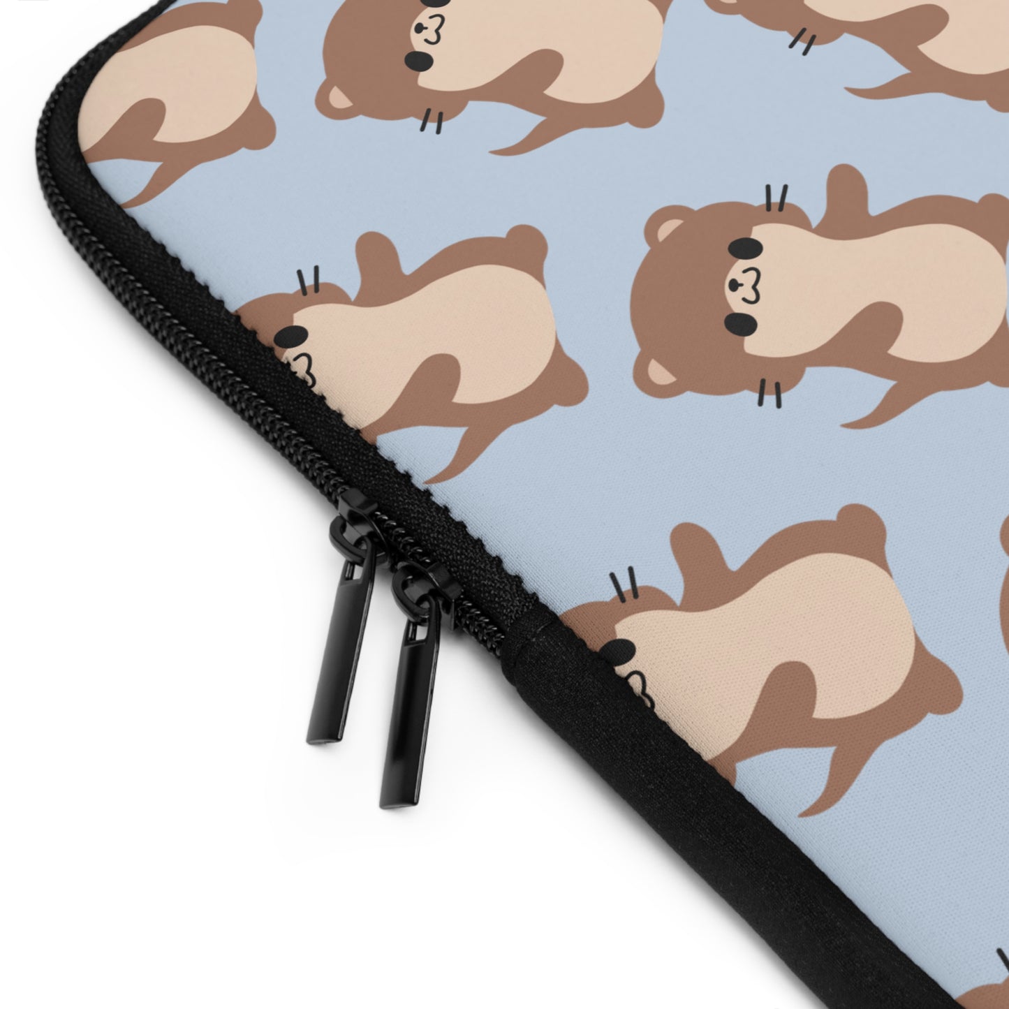 Baby Blue Otter Laptop Sleeve