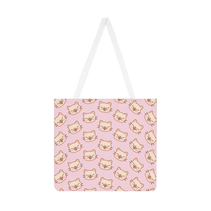 Baby Pink Kitty Kat Tote Bag