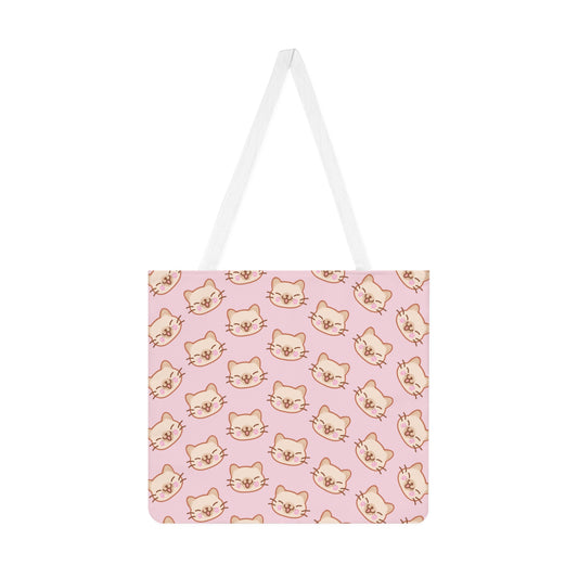 Baby Pink Kitty Kat Tote Bag