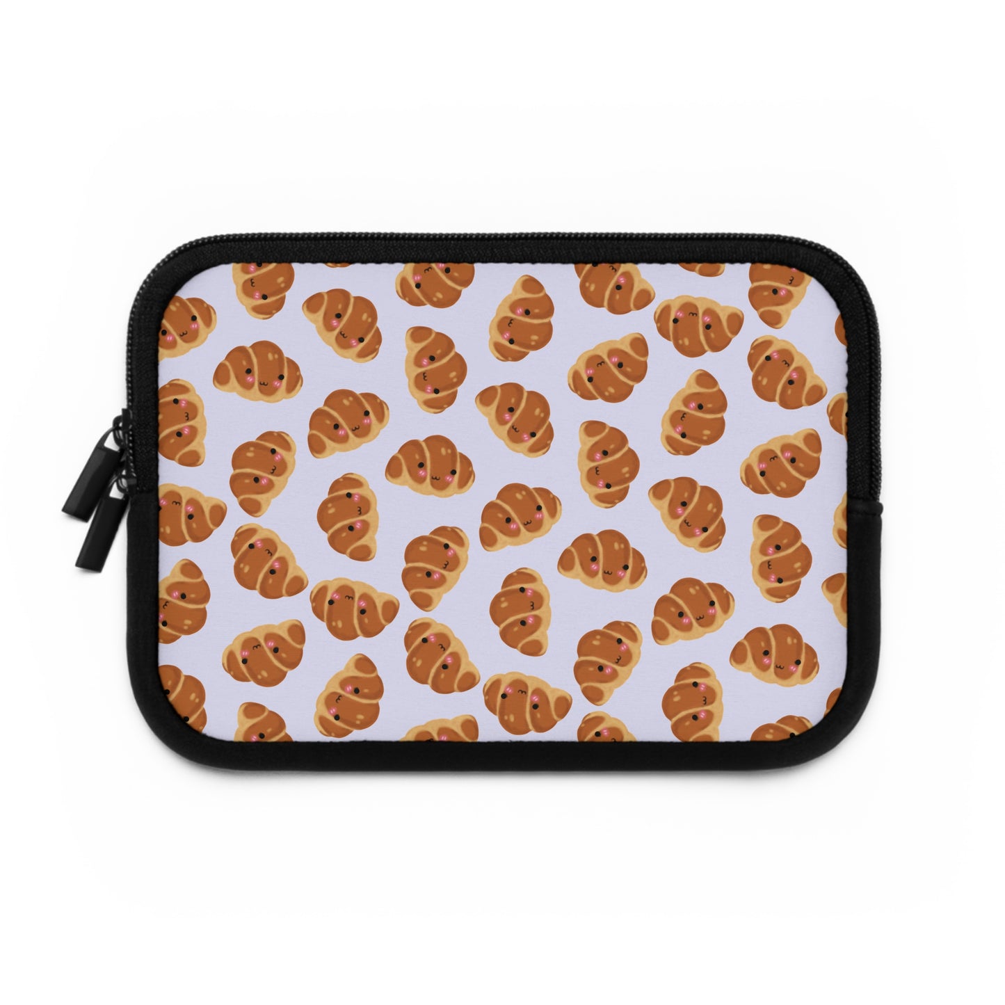 Lavender Blushing Croissant Laptop Sleeve