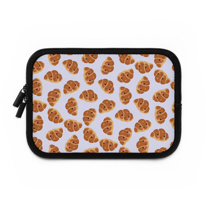 Lavender Blushing Croissant Laptop Sleeve
