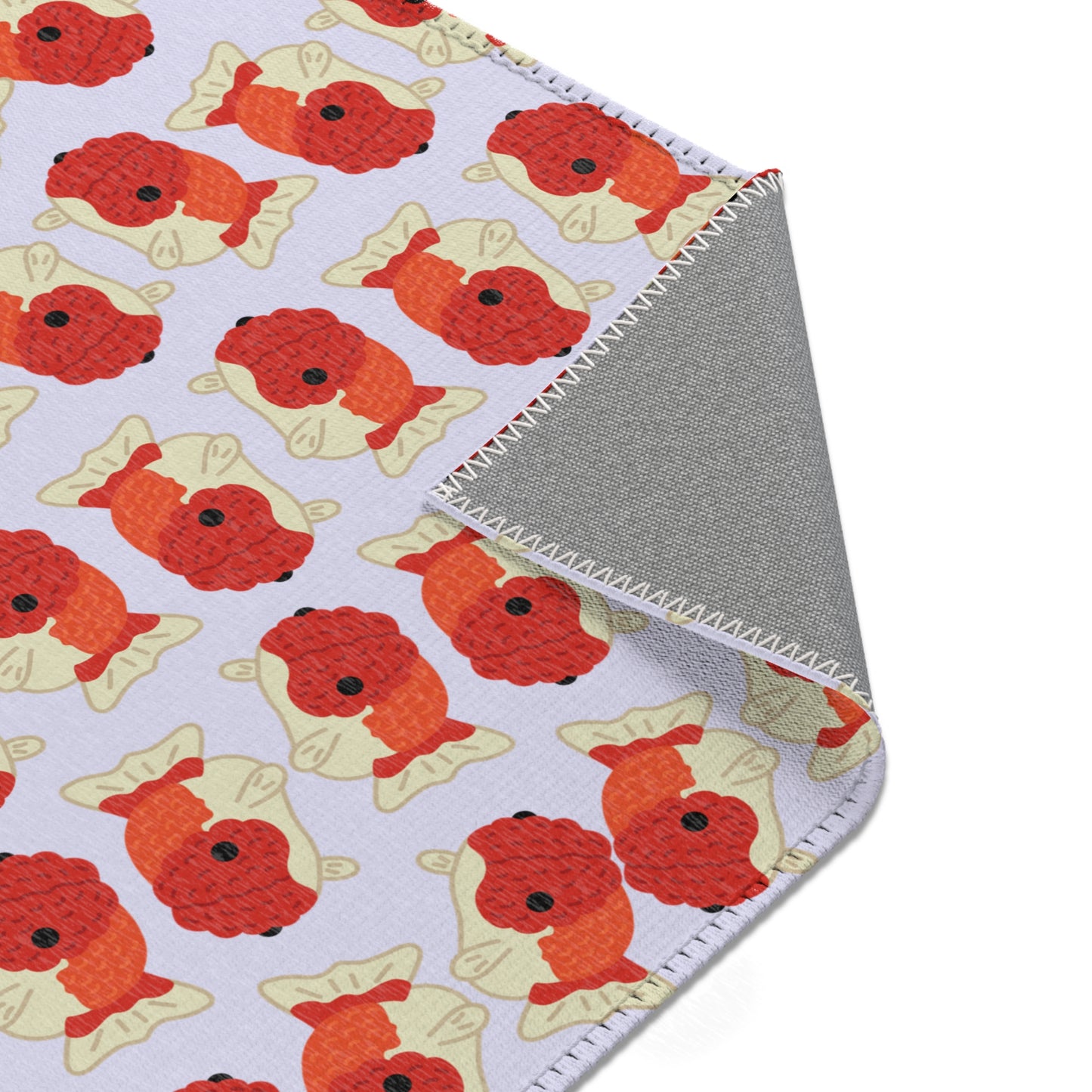 Lavender Chubby Goldfish Rug