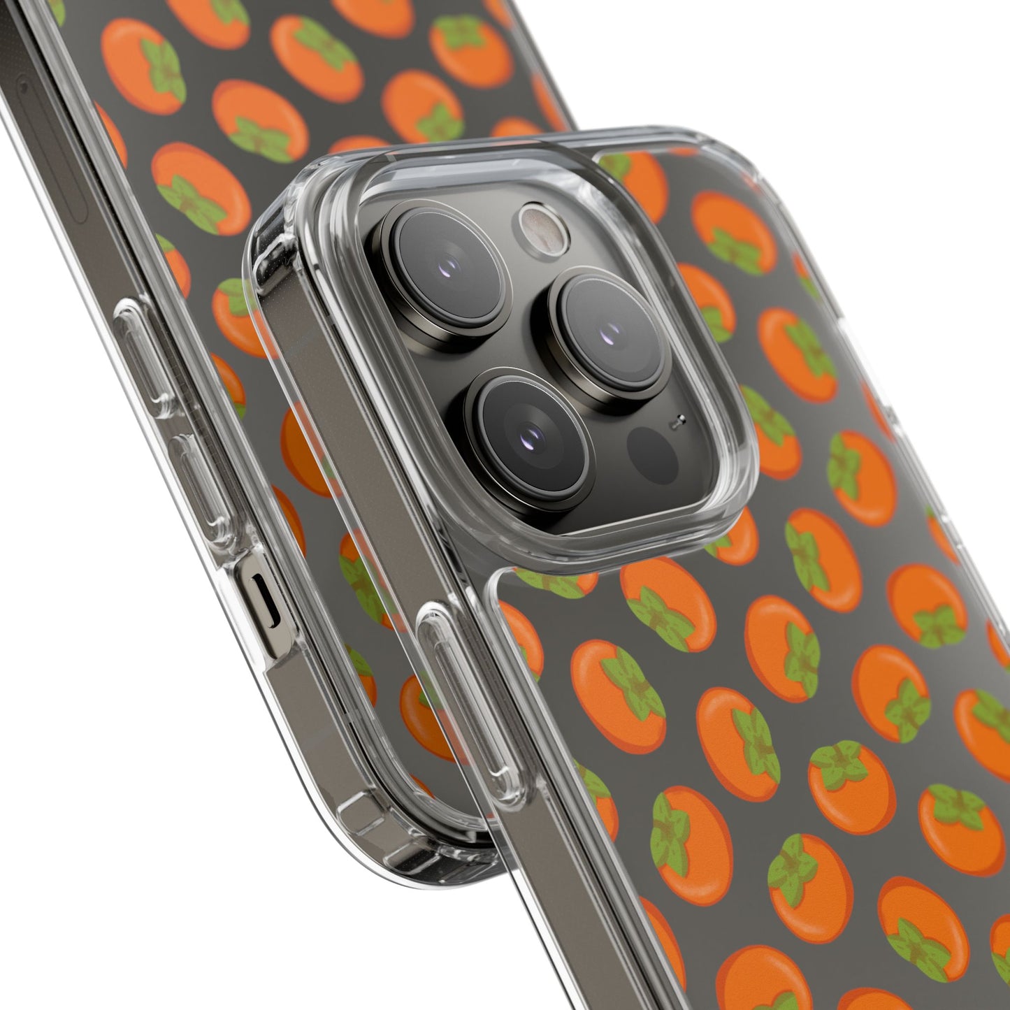Persimmon Clear Phone Case