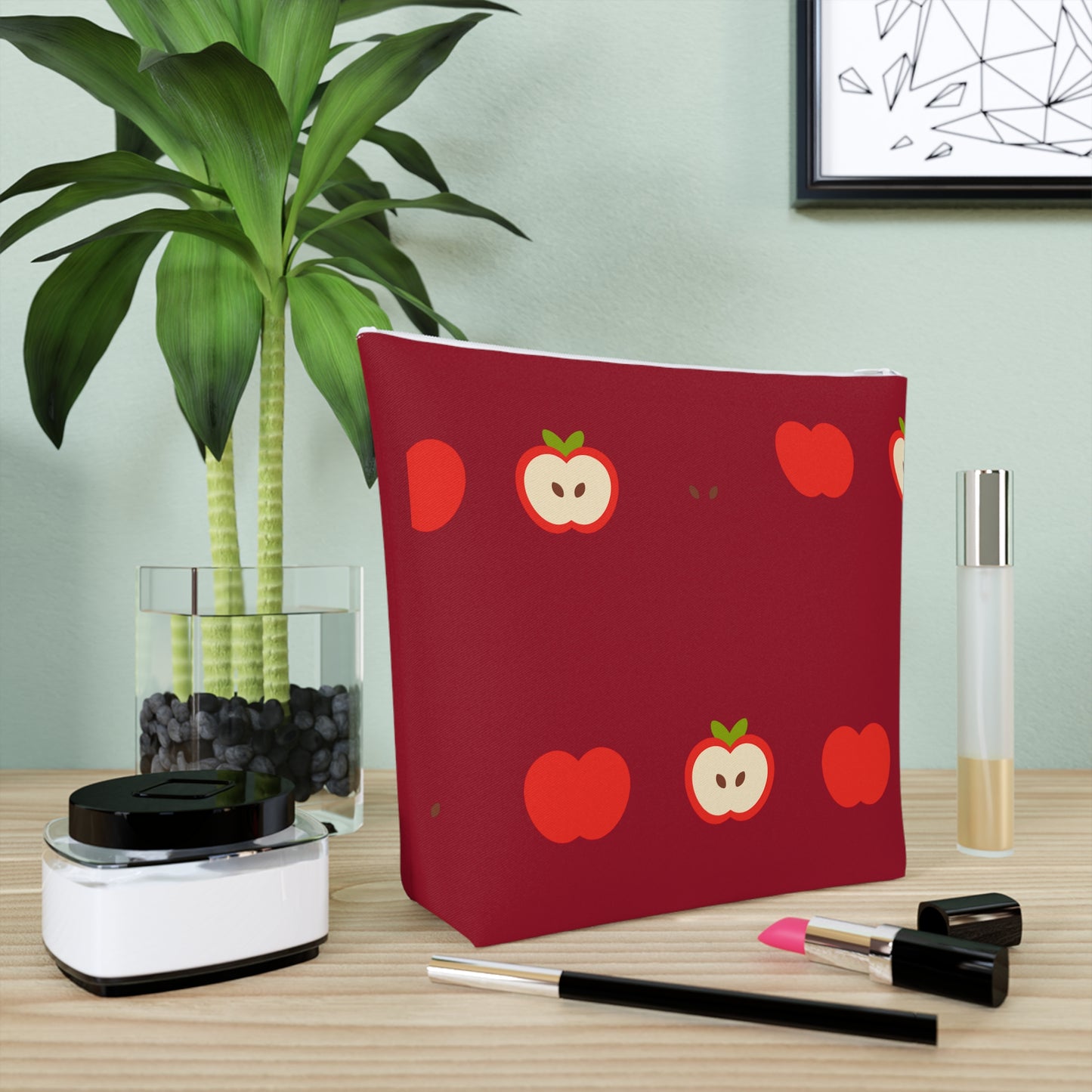Red Apple Cosmetic Bag