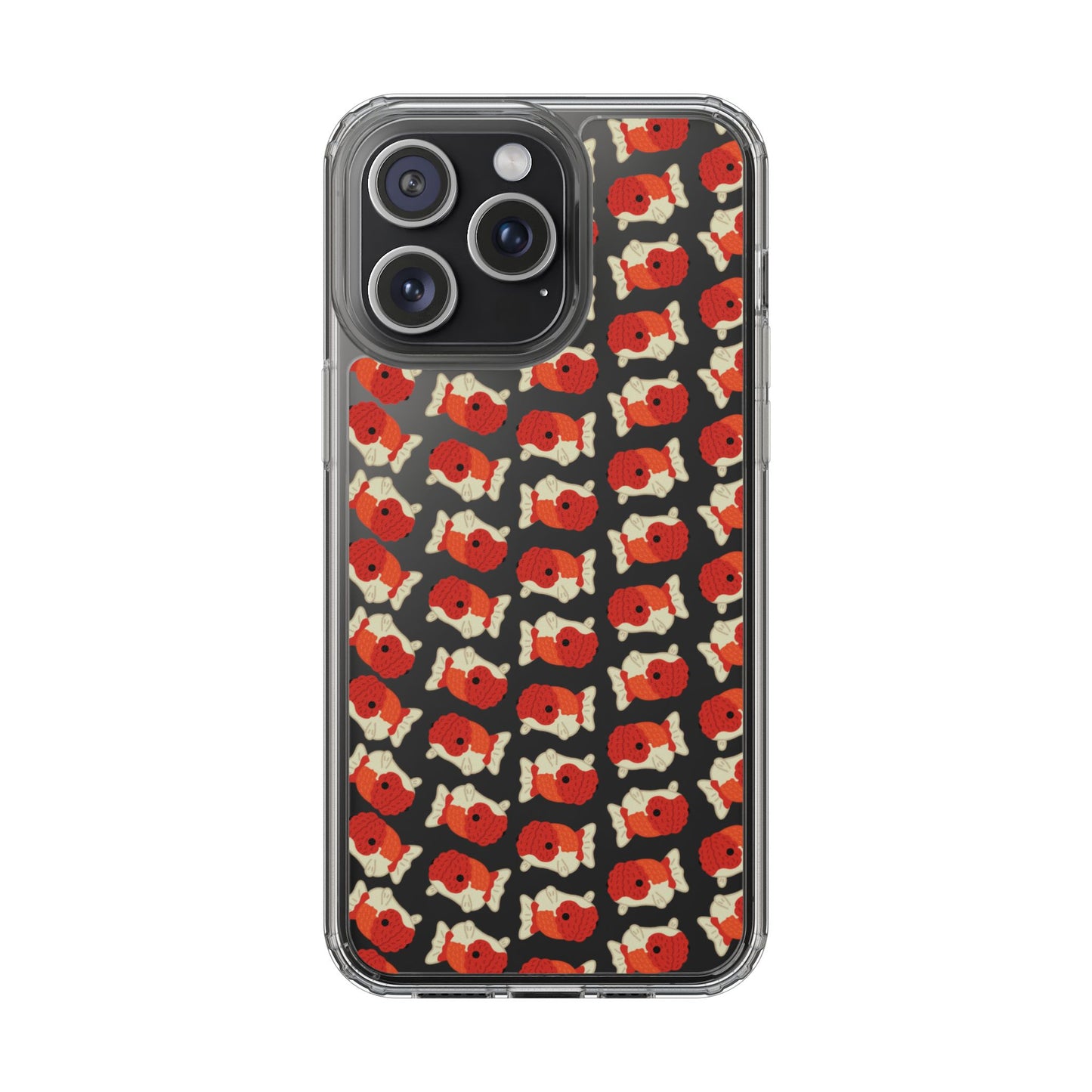 Chubby Goldfish Clear Phone Case