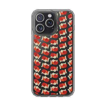 Chubby Goldfish Clear Phone Case