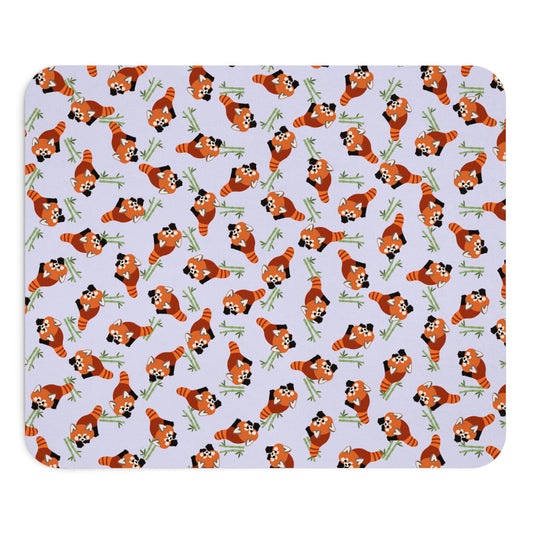 Lavender Red Panda Mouse Pad (Type 1)
