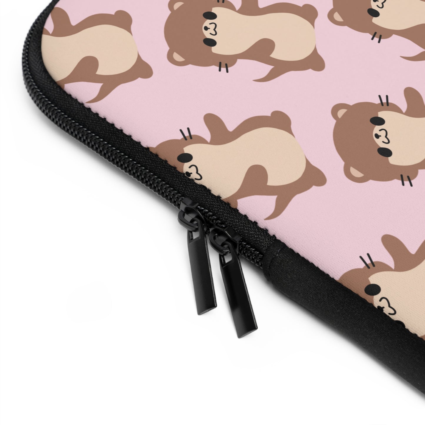 Baby Pink Otter Laptop Sleeve