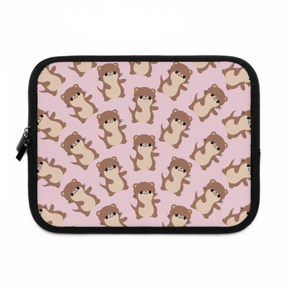Baby Pink Otter Laptop Sleeve