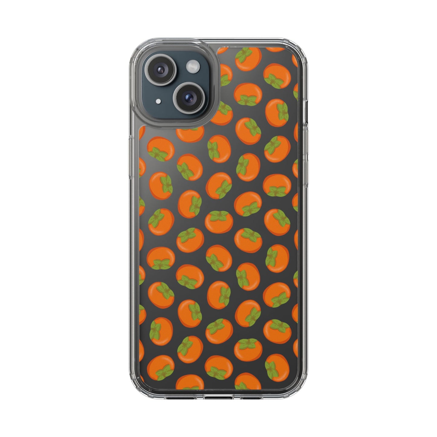 Persimmon Clear Phone Case