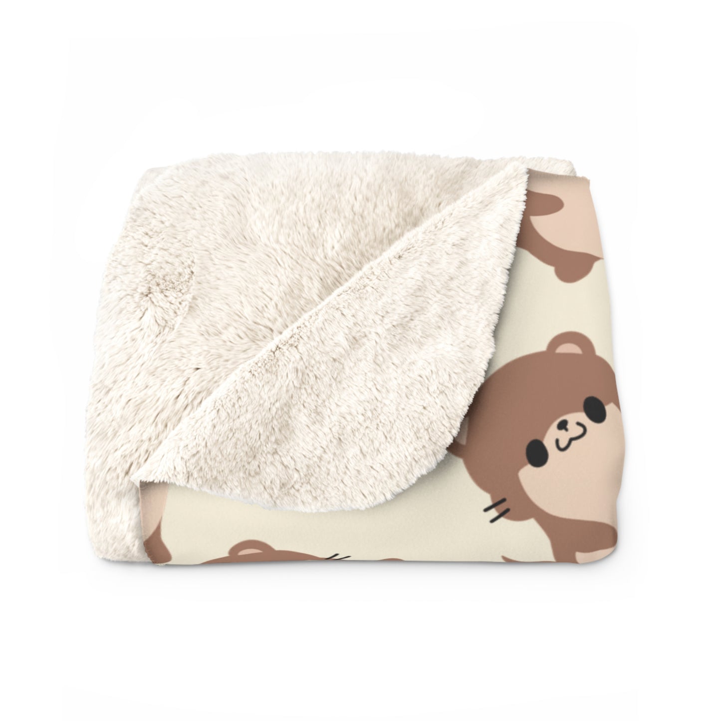 Otter Cozy Fleece Blanket