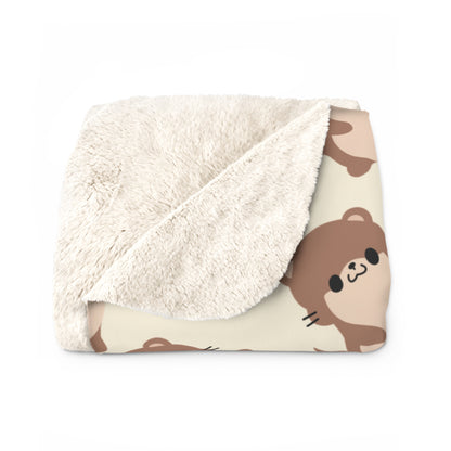 Otter Cozy Fleece Blanket