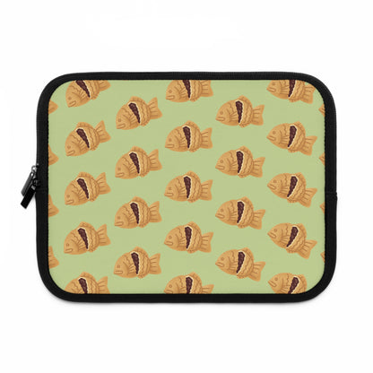 Matcha Green Taiyaki Laptop Sleeve