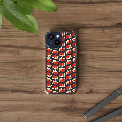 Chubby Goldfish Clear Phone Case