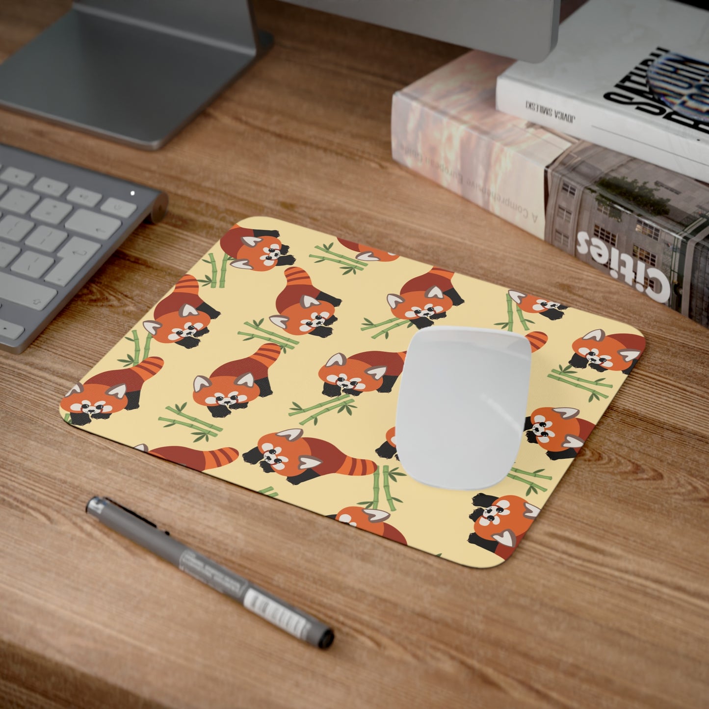 Butter Red Panda Mouse Pad