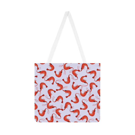 Lavender Shrimp Tote Bag