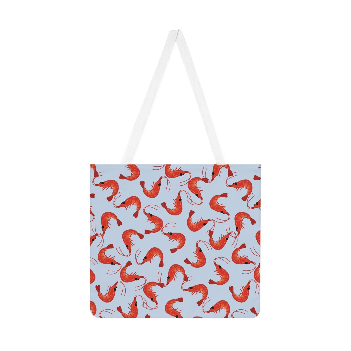 Baby Blue Shrimp Tote Bag