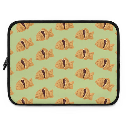 Matcha Green Taiyaki Laptop Sleeve