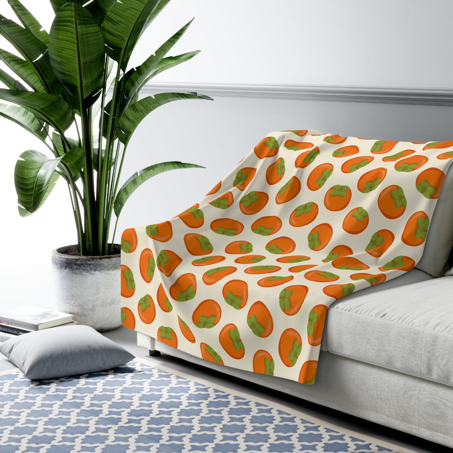 Persimmon Cozy Fleece Blanket