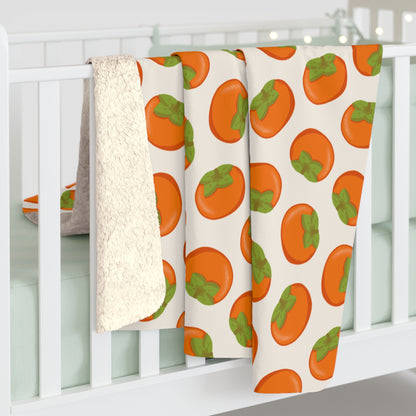 Persimmon Cozy Fleece Blanket
