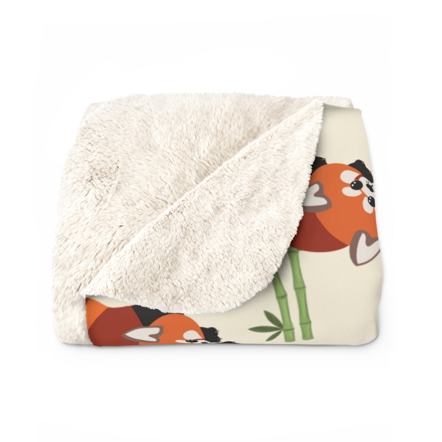 Red Panda Cozy Fleece Blanket