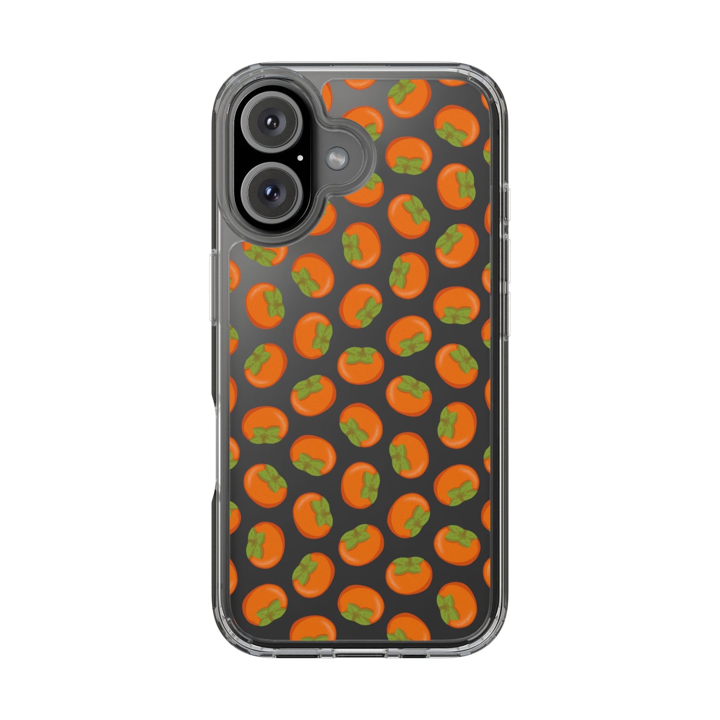 Persimmon Clear Phone Case