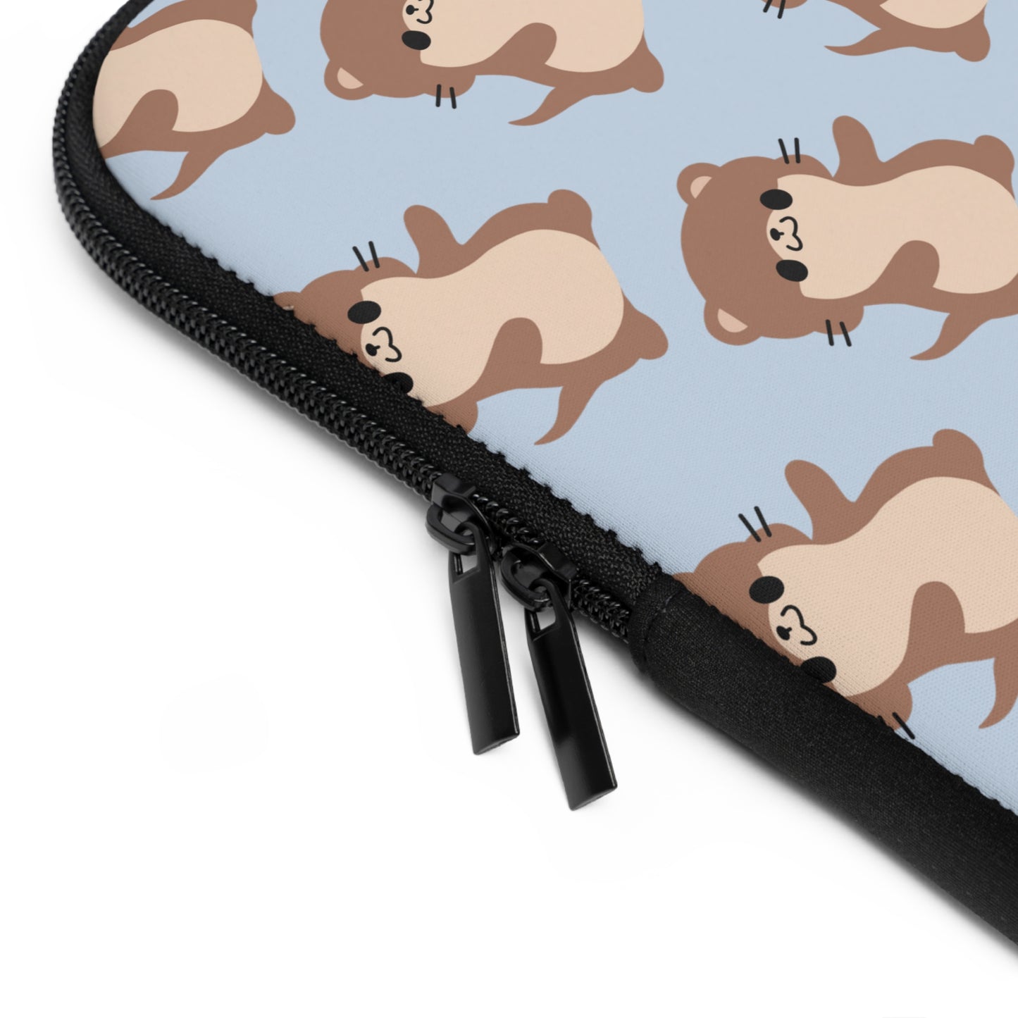 Baby Blue Otter Laptop Sleeve