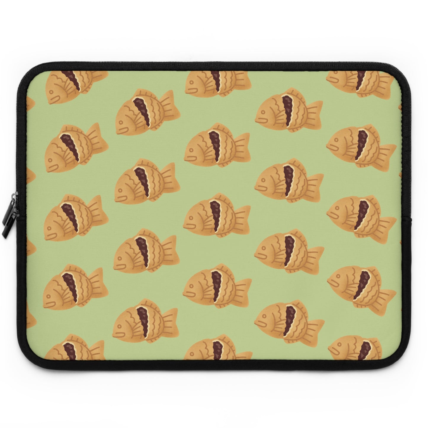 Matcha Green Taiyaki Laptop Sleeve
