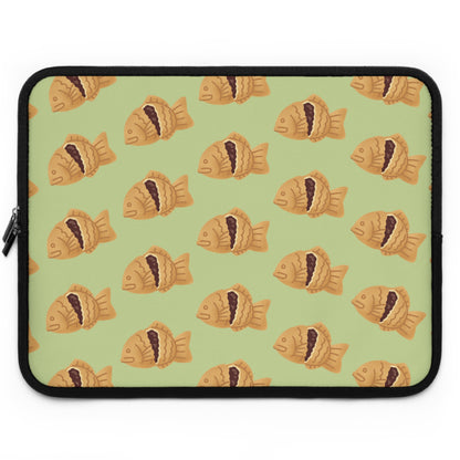 Matcha Green Taiyaki Laptop Sleeve