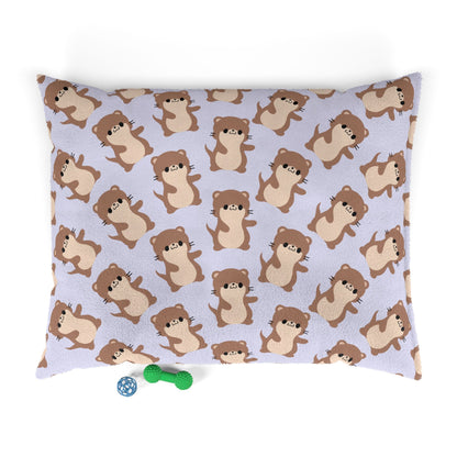 Lavender Otter Pet Bed