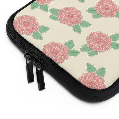 Japanese Camellia Laptop Sleeve