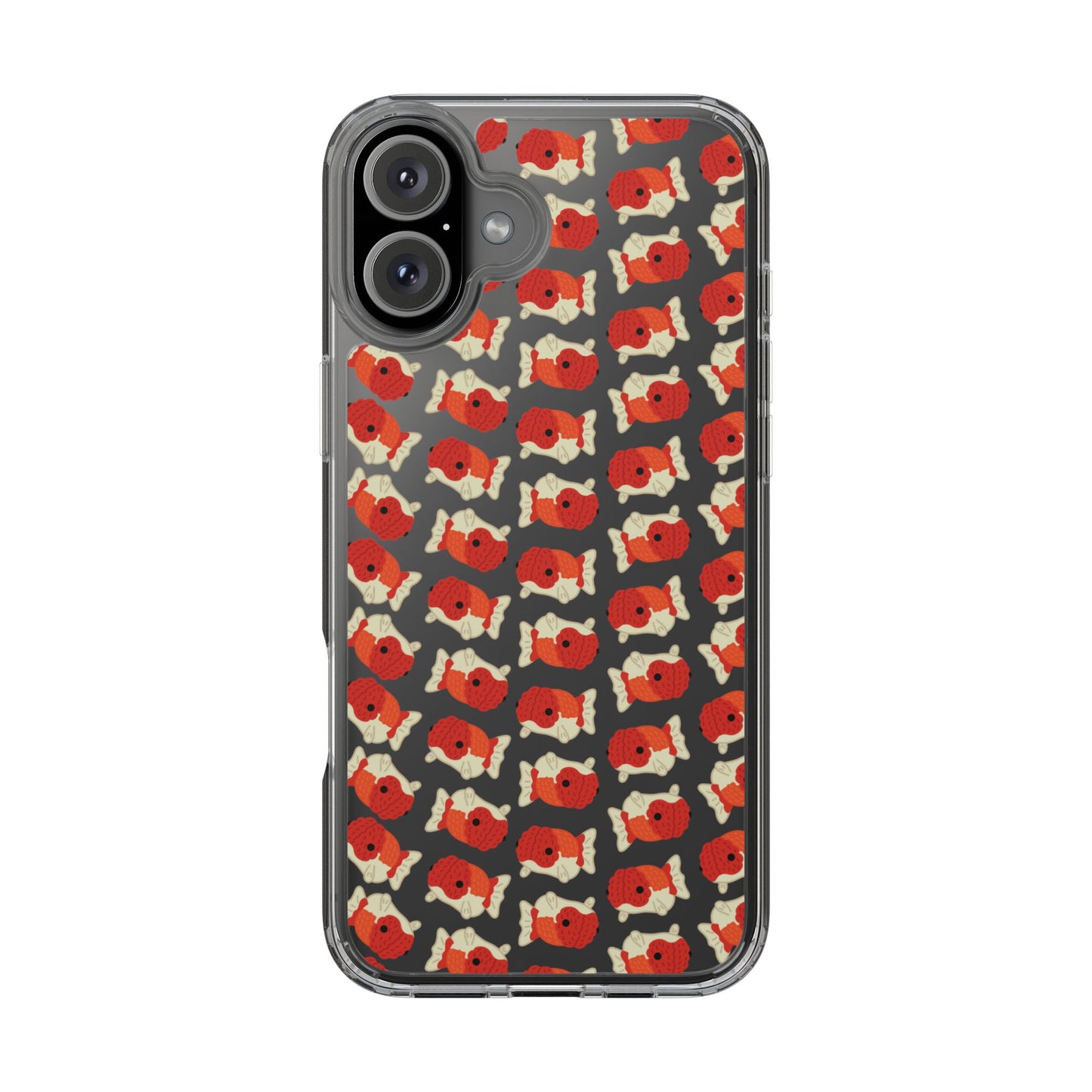 Chubby Goldfish Clear Phone Case