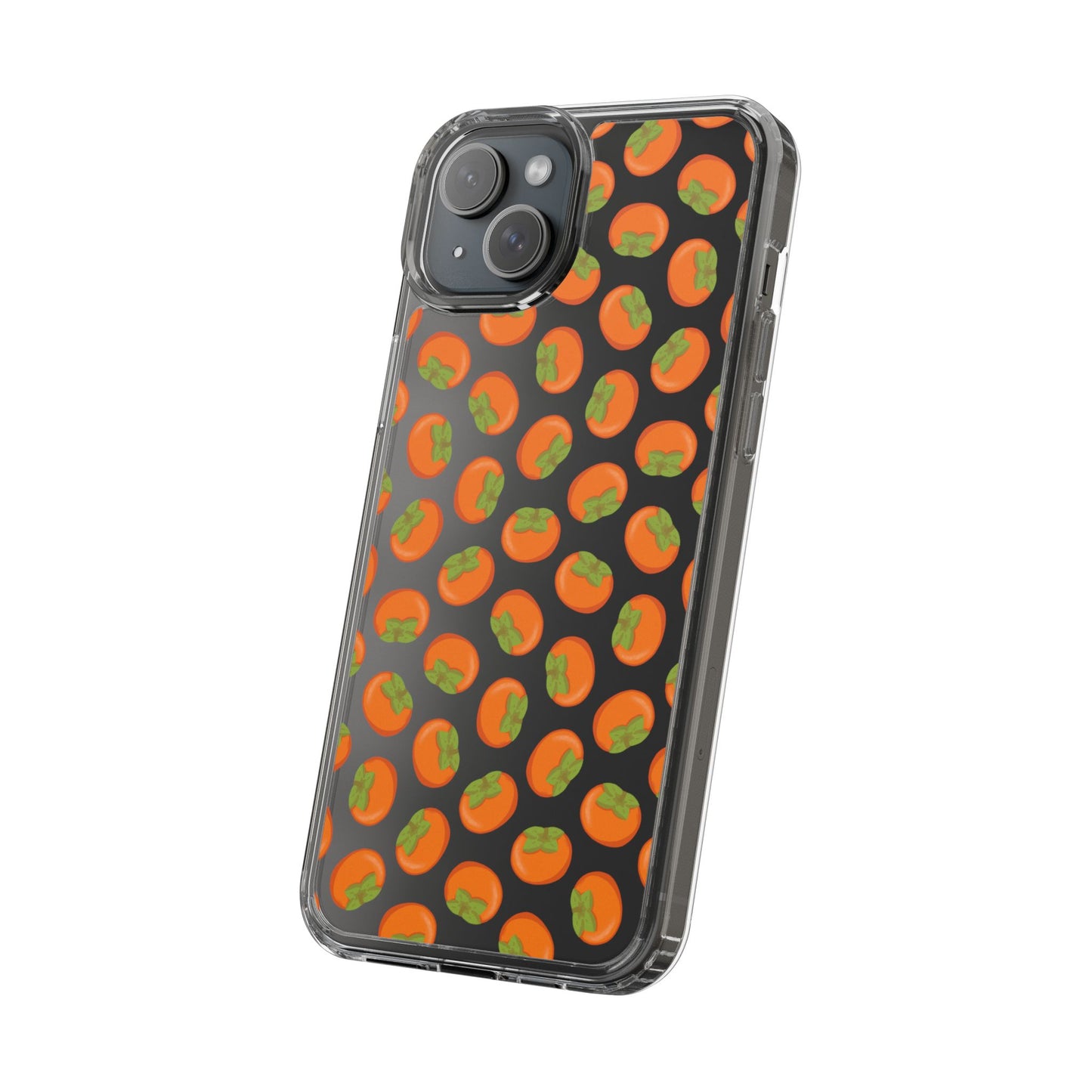 Persimmon Clear Phone Case