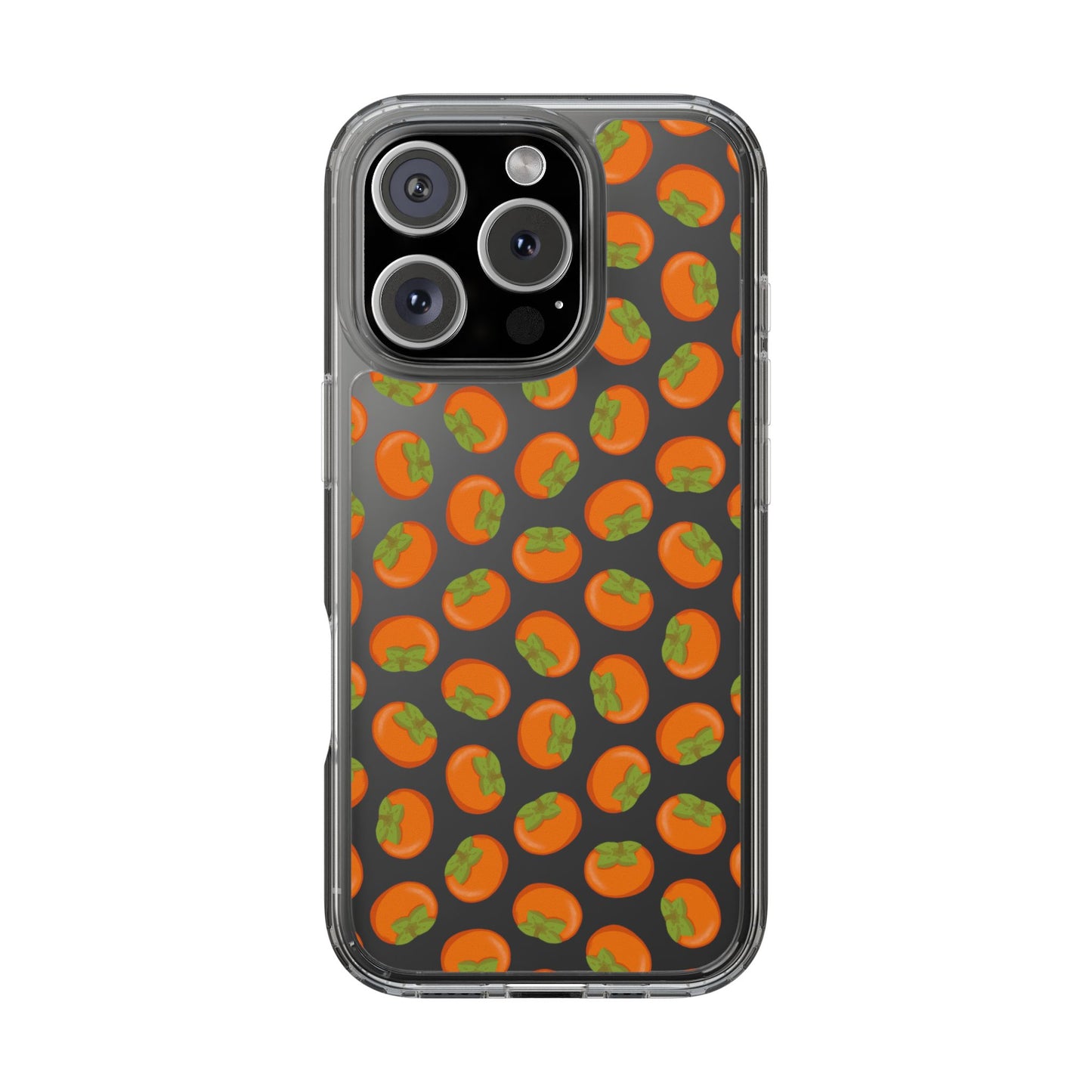 Persimmon Clear Phone Case