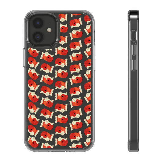 Chubby Goldfish Clear Phone Case