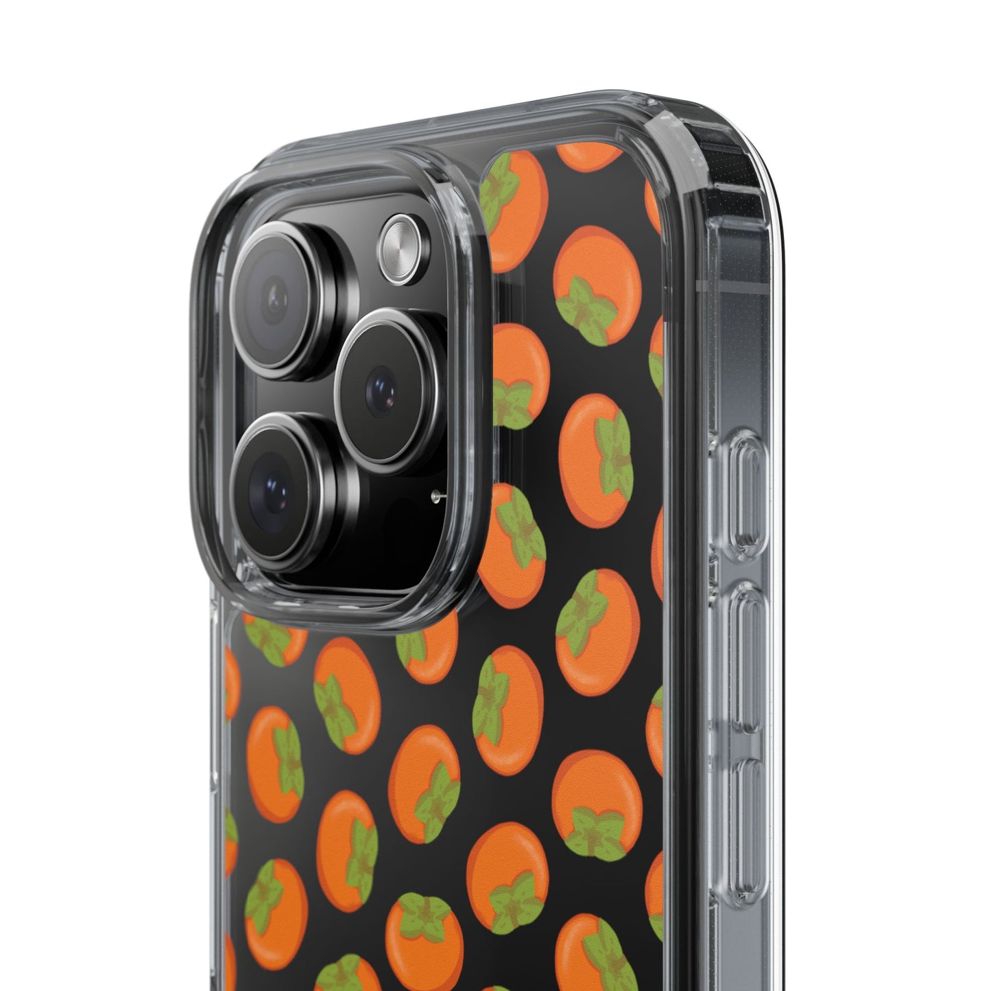 Persimmon Clear Phone Case