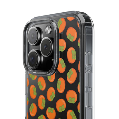 Persimmon Clear Phone Case