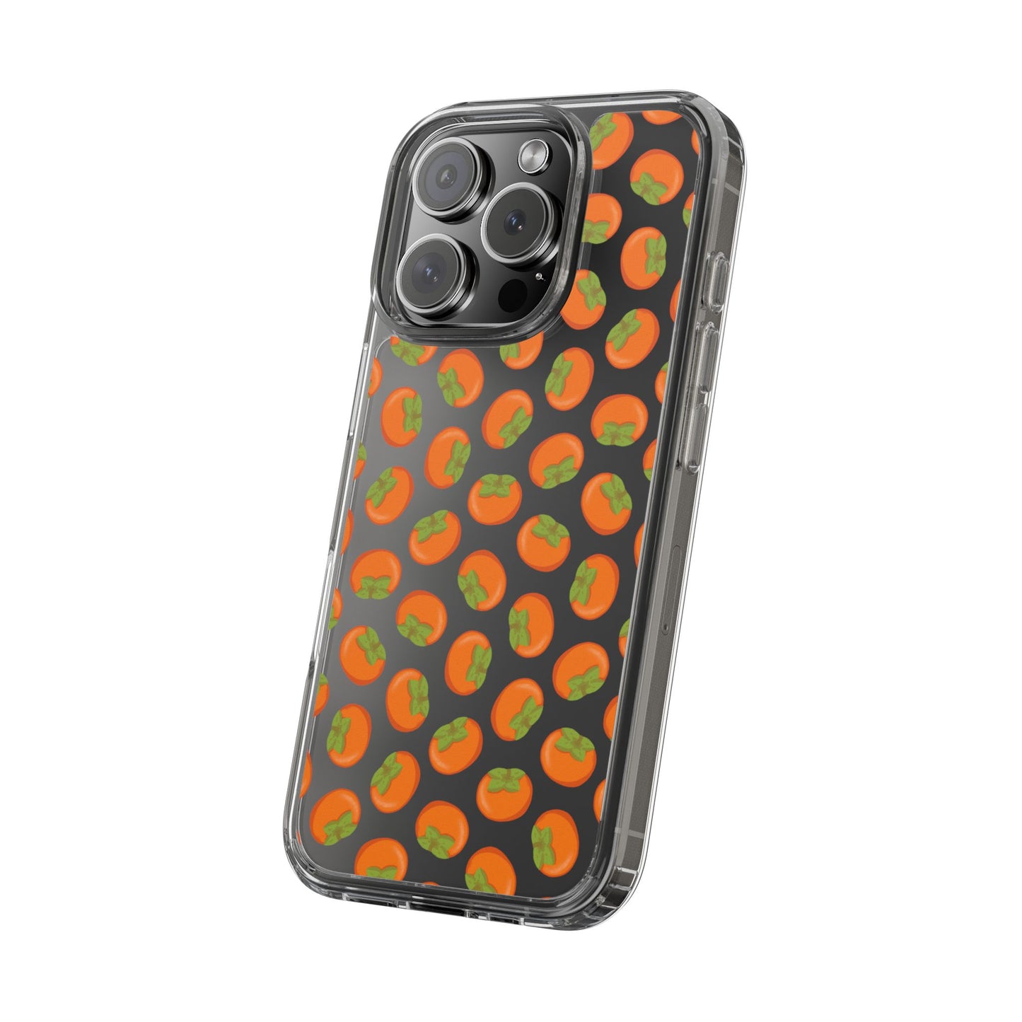 Persimmon Clear Phone Case