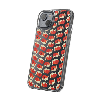 Chubby Goldfish Clear Phone Case