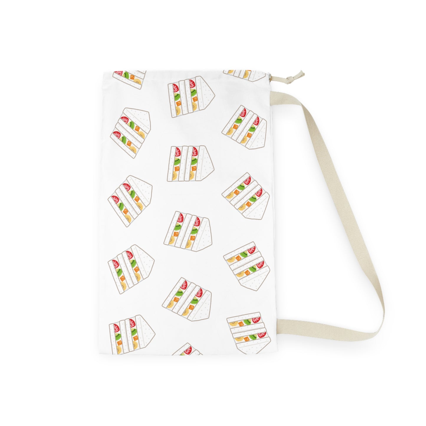 Fruit Sando Drawstring Bag