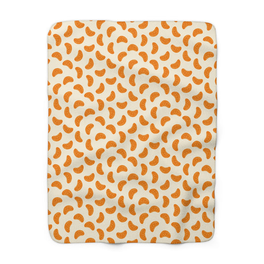 Orange Slices Cozy Fleece Blanket