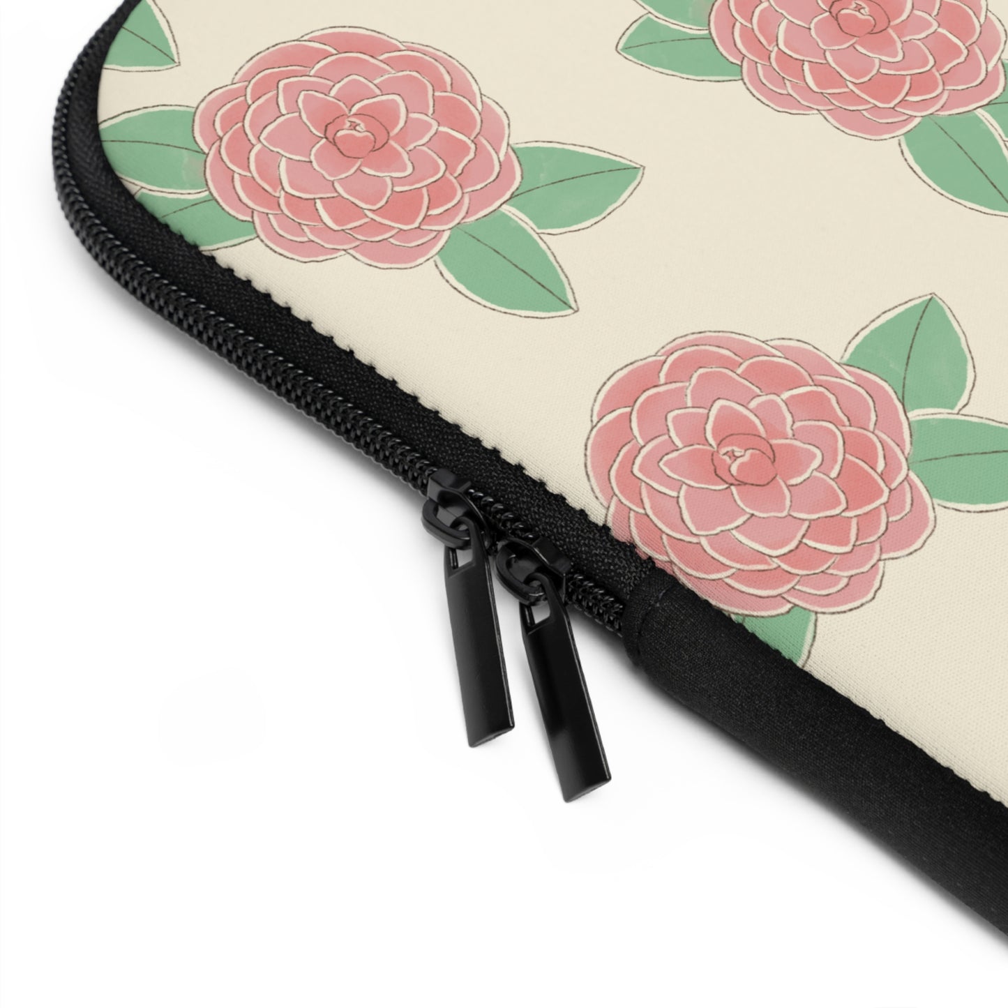 Japanese Camellia Laptop Sleeve