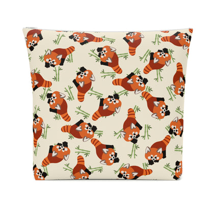 Red Panda Cosmetic Bag